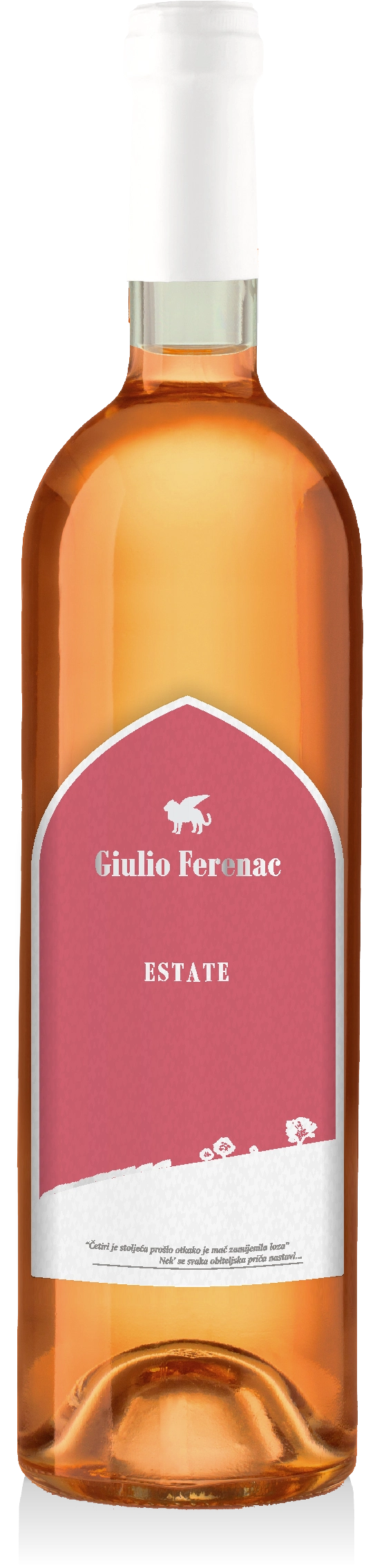 Bottle of Giulio Ferenac Estate